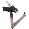 Lawn Mower Blade Sharpener 15°-45° Adjustable Sharpener for Straight and Standard Lawn Mower Blades